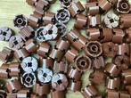 Lego Ronde Blokjes Reddish Brown - Gebruikt, Ophalen of Verzenden, Gebruikt, Losse stenen, Lego