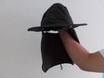 Nieuwe groene zonnehoed met zonnedoek en mond masker voor he, Ophalen of Verzenden, Zo goed als nieuw, One size fits all
