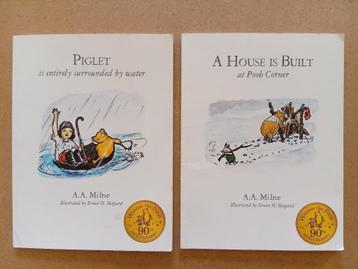 A.A. Milne  - twee Poeh-boekjes in het Engels beschikbaar voor biedingen