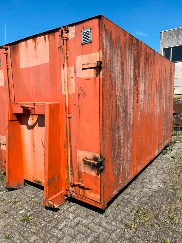 Onbekend Closed container box for hooklift system with extra, Zakelijke goederen, Machines en Bouw | Keten en Containers