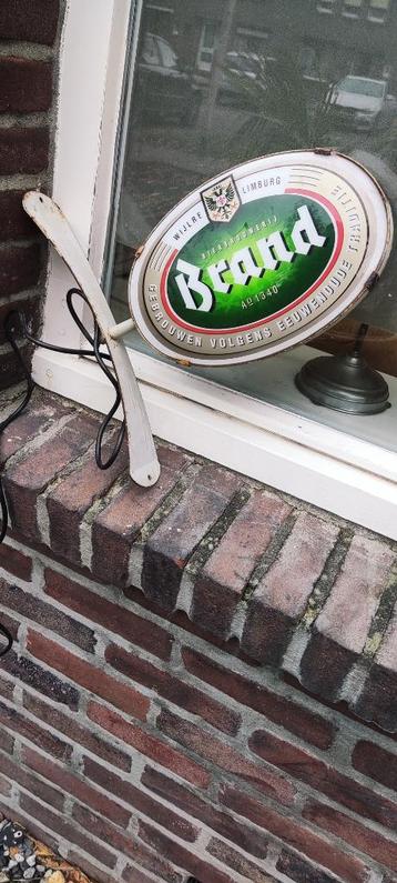 Brand Bier licht reclame bakje beschikbaar voor biedingen