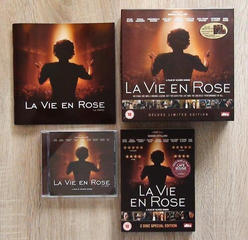 La vie en rose (La môme) Deluxe Collector's Boxset, Cd's en Dvd's, Dvd's | Filmhuis, Zo goed als nieuw, Frankrijk, Boxset, Vanaf 12 jaar