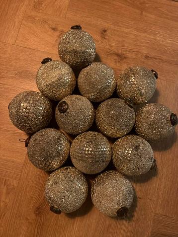 Rivièra maison -13 stuks kerstballen 15cm dia beschikbaar voor biedingen