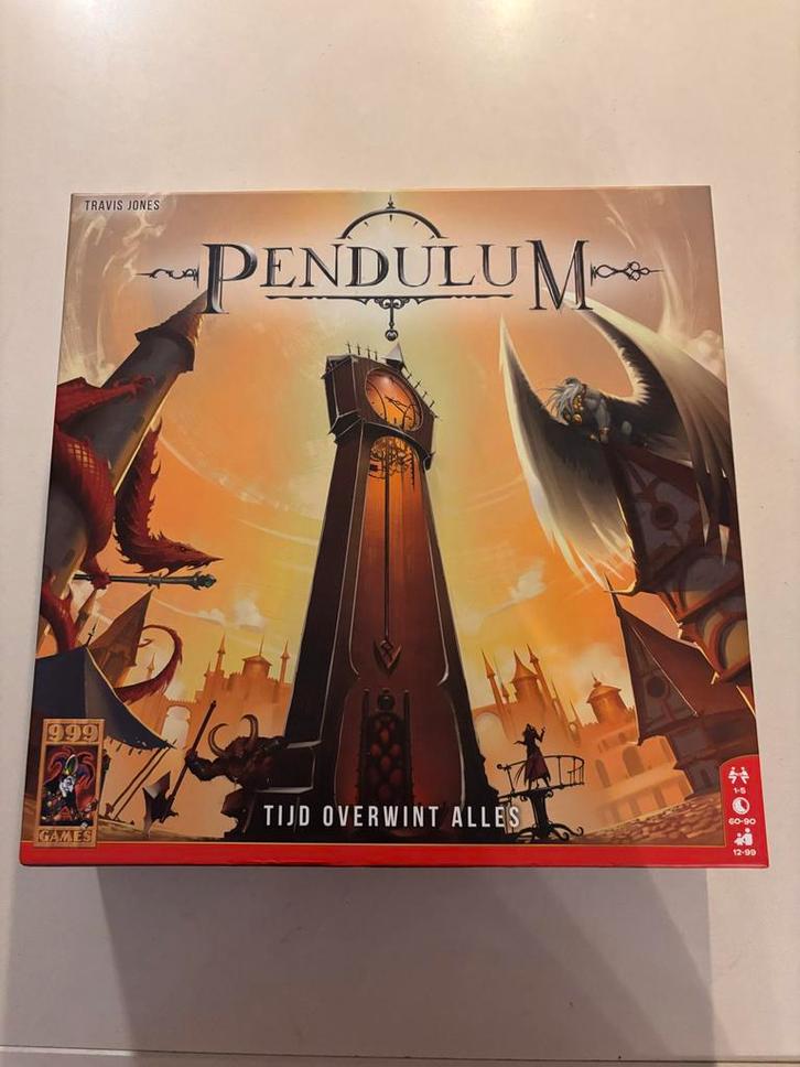 Pendulum Bordspel - Tijd Overwint Alles! 999 games!, Hobby en Vrije tijd, Gezelschapsspellen | Bordspellen, Zo goed als nieuw