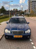 Mercedes-Benz C-Klasse 2.0 C180 Sedan AUT 2001 Blauw, Auto's, Mercedes-Benz, 1998 cc, 74 €/maand, 129 pk, Blauw