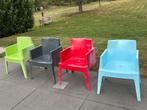 Tuinstoelen kuststof, Ophalen, Gebruikt, Kunststof, Stapelbaar