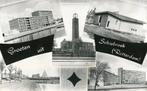 ROTTERDAM - Groeten uit Schiebroek vijfluik 1966 (VK070), Verzamelen, Verzenden, 1960 tot 1980, Gelopen, Zuid-Holland