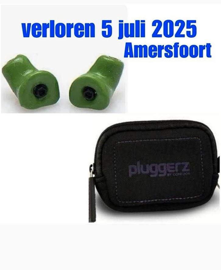 Pluggerz oordoppen VERLOREN, Contacten en Berichten, Gevonden voorwerpen