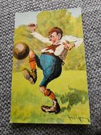 Voetbal oude kaart, Ophalen of Verzenden, Voor 1920