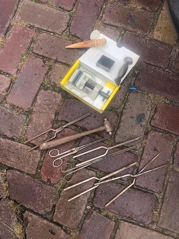 Goudsmid gereedschap beschikbaar voor biedingen