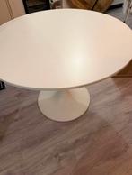 Ronde eettafel, 100 tot 150 cm, Rond, Ophalen of Verzenden, Zo goed als nieuw