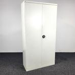 Ronis Draaideurkast Grijs | 195 x 99 x 41 cm, Huis en Inrichting, Ophalen, Gebruikt, 50 tot 100 cm, Metaal