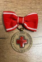 Voor trouwen dienst medaille Rode Kruis 10 jaar  1926-1940, Ophalen of Verzenden, Brons, Nederland