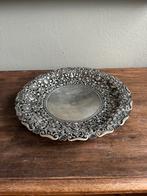 Antieke Djoka schaal, zilver. 30 cm, Ophalen of Verzenden