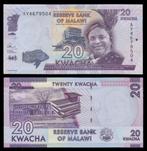 Malawi 2014/2016, 5 verschillende bankbiljetten (UNC), Verzenden, Overige landen, Setje