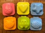 6x Bento Eivormers/ mal gekookt ei kinderen school eten, Ophalen of Verzenden, Gebruikt