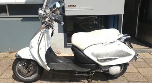 Klassieke Aprilia Habana (49cc) – Motor + uitlaat vervangen, Fietsen en Brommers, Snorfietsen en Snorscooters, Gebruikt, Overige merken
