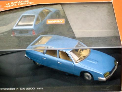 Citroen CX 2200 1975 blauw Norev # 159000 1:43, Hobby en Vrije tijd, Modelauto's | 1:43, Nieuw, Auto, Norev, Ophalen of Verzenden