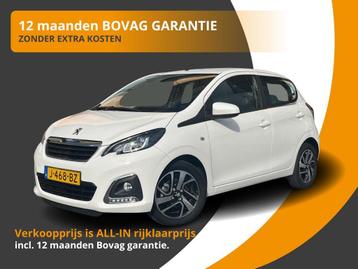 Peugeot 108 1.0 e-VTI 5-DEURS BLUE LEASE EXECUTIVE NAVI/CAME beschikbaar voor biedingen