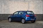 Opel Corsa 1.0 Turbo Edition (bj 2015), Auto's, Opel, Stof, Gebruikt, Blauw, 23 km/l