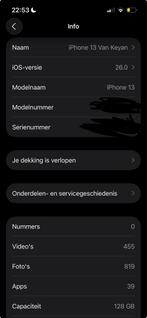iPhone 13 Ruilen met samsung!!, Telecommunicatie, Mobiele telefoons | Apple iPhone, Ophalen of Verzenden, Zo goed als nieuw, 128 GB