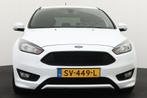 Ford Focus 1.0 126 PK ST-Line Camera Carplay 17' LMV Navi LE, 65 €/maand, Stof, Gebruikt, Wit