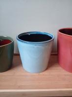 Bloempot keramiek diameter 18cm, Ophalen, Rond, Binnen, Zo goed als nieuw