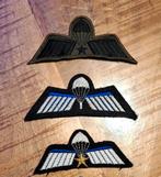 3x Defensie parawing -  brevet, Verzenden, Landmacht, Nederland, Embleem of Badge