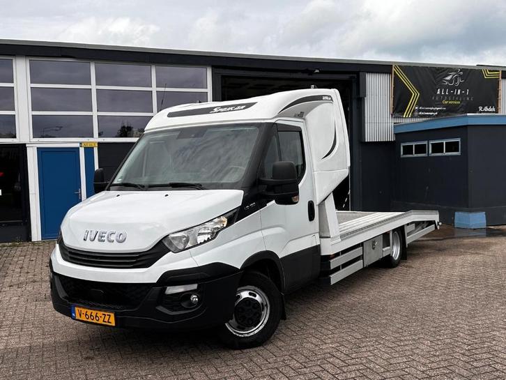 Iveco Daily 40C-180 AUTOMAAT, Auto's, Bestelauto's, Bedrijf, ABS, Airbags, Android Auto, Bluetooth, Boordcomputer, Centrale vergrendeling