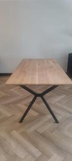 Mooie Eetkamertafel met Metalen Onderstel, Huis en Inrichting, Tafels | Eettafels, Ophalen, 200 cm of meer, 50 tot 100 cm, Vijf personen of meer