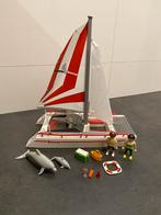 Playmobil 5130 Catamaran met Dolfijnen, Ophalen of Verzenden, Gebruikt, Jongen of Meisje