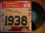 Bob Grant - Songs of our times 1938, Ophalen of Verzenden, Gebruikt, 12 inch