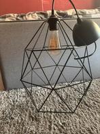 Hanglamp industrial zwart, Huis en Inrichting, Lampen | Hanglampen, Ophalen of Verzenden, Zo goed als nieuw, Minder dan 50 cm