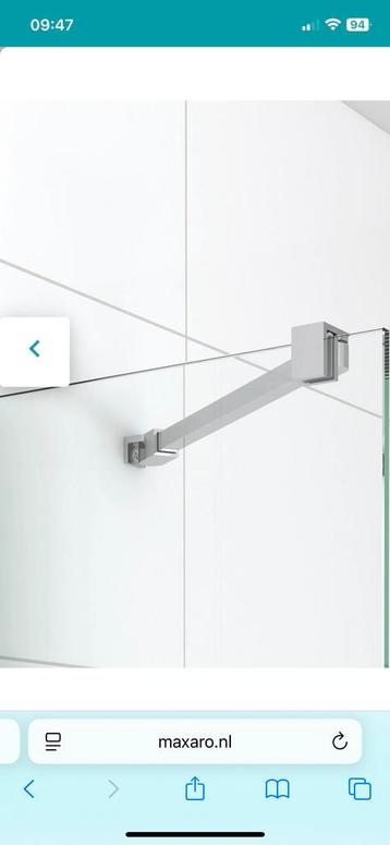 Stabilisatiestang Badwand Chroom 75cm beschikbaar voor biedingen