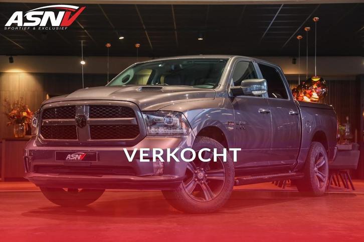 Dodge Ram 1500 Sport 5.7 V8 CrewCab, 401 PK, 200L/LPG, Schui, Auto's, Dodge, Bedrijf, Te koop, RAM 1500, 4x4, ABS, Achteruitrijcamera