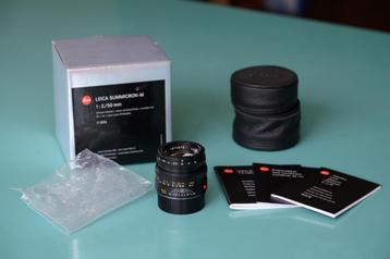 Leica Summicron-M 50mm f2 (11826 6-bit) beschikbaar voor biedingen