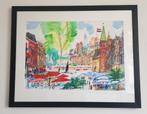 Original Art Print Guus van Eck Den Haag Binnenhof Plaats, Antiek en Kunst, Ophalen