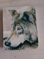 Schrijfblokje bloc note gelinieerd met wolf NIEUW, Ophalen of Verzenden, Nieuw