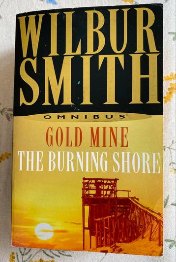 Wilburt Smith omnibus Gold mine and The burning shore beschikbaar voor biedingen