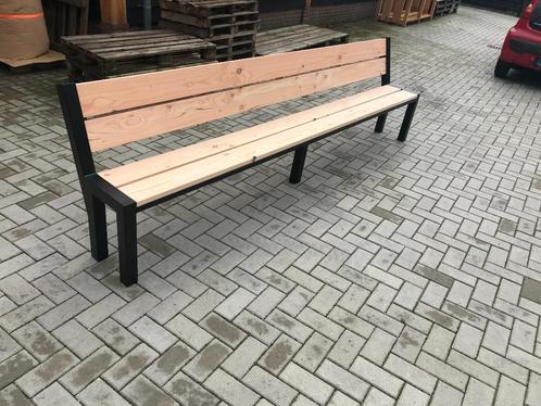 Stoere tuinbank met Rugleuning nieuw! Douglas hout, Tuin en Terras, Tuinmeubel-accessoires, Nieuw, Ophalen of Verzenden