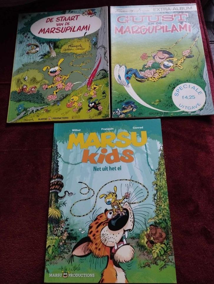 Marsupilami, Boeken, Stripboeken, Gelezen, Meerdere stripboeken, Ophalen