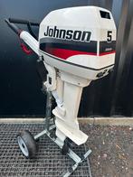 Johnson 5 pk, Watersport en Boten, Buiten- en Binnenboordmotoren, Ophalen, 10 tot 30 pk, Gebruikt, Benzine