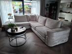 Vijf maanden oude stoffen loungebank, Huis en Inrichting, Ophalen, Zo goed als nieuw, Stof, Lounge hoekbank