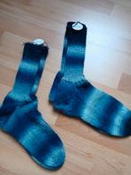 Gebreide sokken van sokkenwol. 75% wol. Maat 46/47, Ophalen of Verzenden, Nieuw, Maat 43 t/m 46, Blauw
