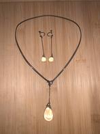 Torun collier, hanger en oorbellen, Sieraden, Tassen en Uiterlijk, Gebruikt, Ophalen of Verzenden, Met edelsteen, Zilver