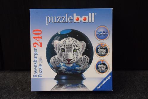 Puzzel met een witte tijger, Hobby en Vrije tijd, Denksport en Puzzels, Zo goed als nieuw, Rubik's of 3D-puzzel, Minder dan 500 stukjes