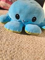 Mood octopus 40 cm groen en blauw, Kinderen en Baby's, Speelgoed | Knuffels en Pluche, Ophalen of Verzenden, Zo goed als nieuw