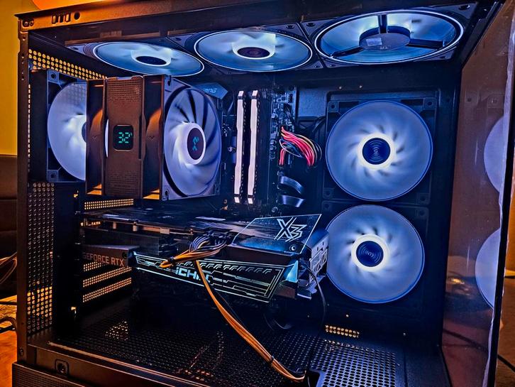 RGB Gaming PC - RTX 3070 INNO3D iChill x3, 1440p Ready!, Computers en Software, Desktop Pc's, Refurbished, 4 Ghz of meer, SSD