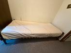 Eenpersoons bed inclusief matras 80 x 200, Huis en Inrichting, Slaapkamer | Bedden, Ophalen, Gebruikt, Eenpersoons, Bruin