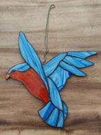 Raamdecoratie: glas in lood vogel, Na, Ophalen of Verzenden, Zo goed als nieuw, Na